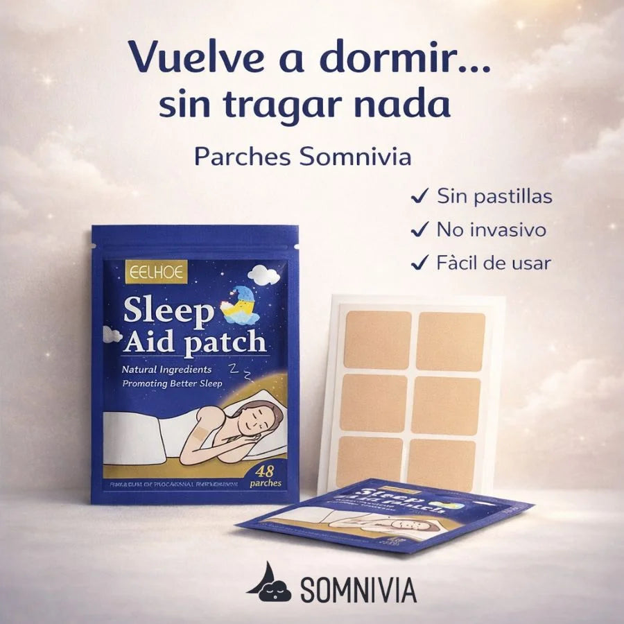 SOMNIVIA Parches, descanso natural, sin pastillas